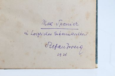 ZWEIG : Erinnerungen an Emile Verhaeren - Signed book, First edition - Edition-Originale.com