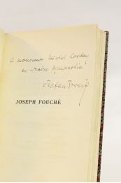 ZWEIG : Joseph Fouché - Autographe, Edition Originale - Edition-Originale.com