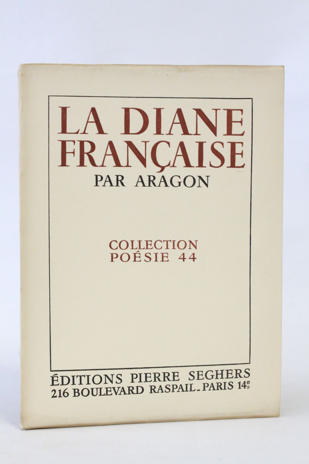 Aragon La Diane Francaise First Edition Edition Originale Com