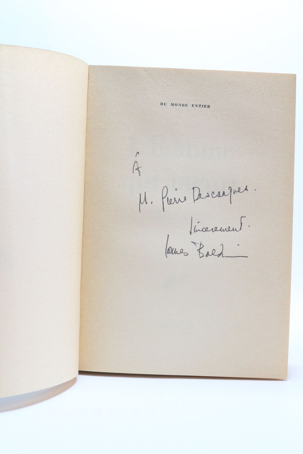 BALDWIN : L'homme qui meurt - Signed book, First edition - Edition ...