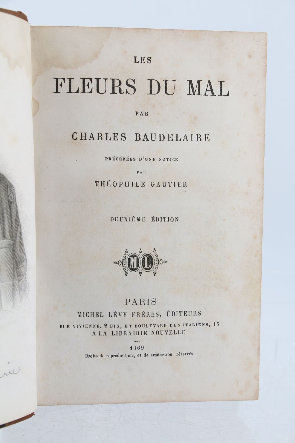 BAUDELAIRE : Les Fleurs du Mal - First edition - Edition-Originale.com