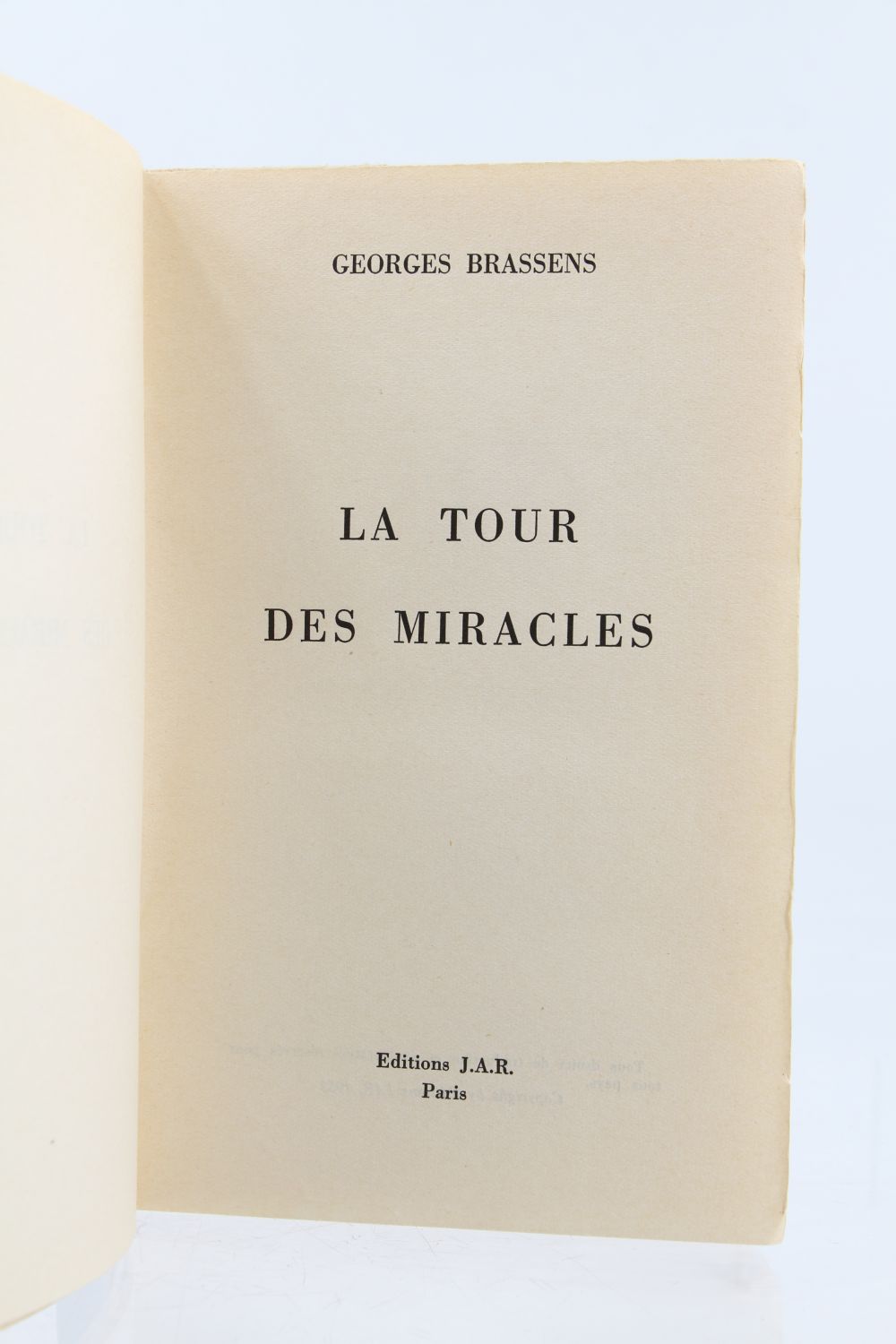 la tour des miracles