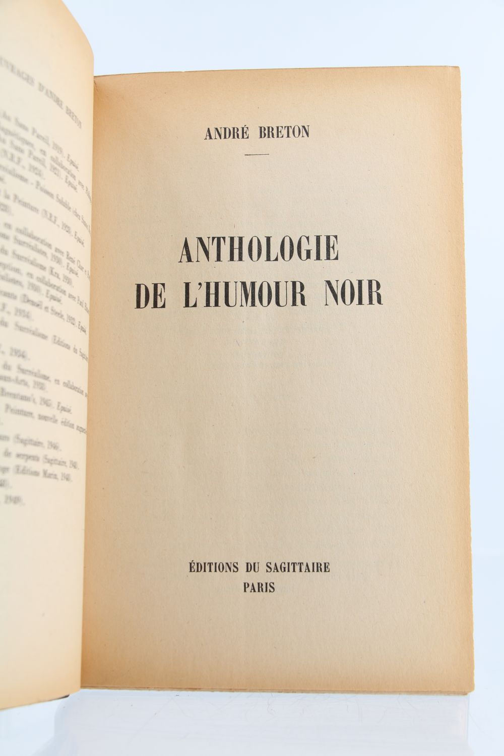 Anthologie de l'humour noir  Editions du Centre Pompidou