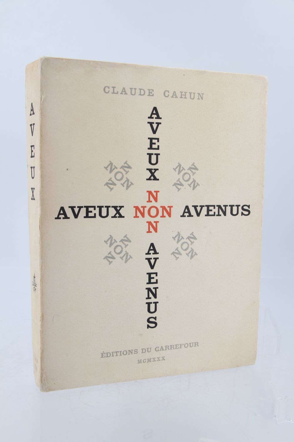 CAHUN : Aveux non avenus - First edition - Edition-Originale.com