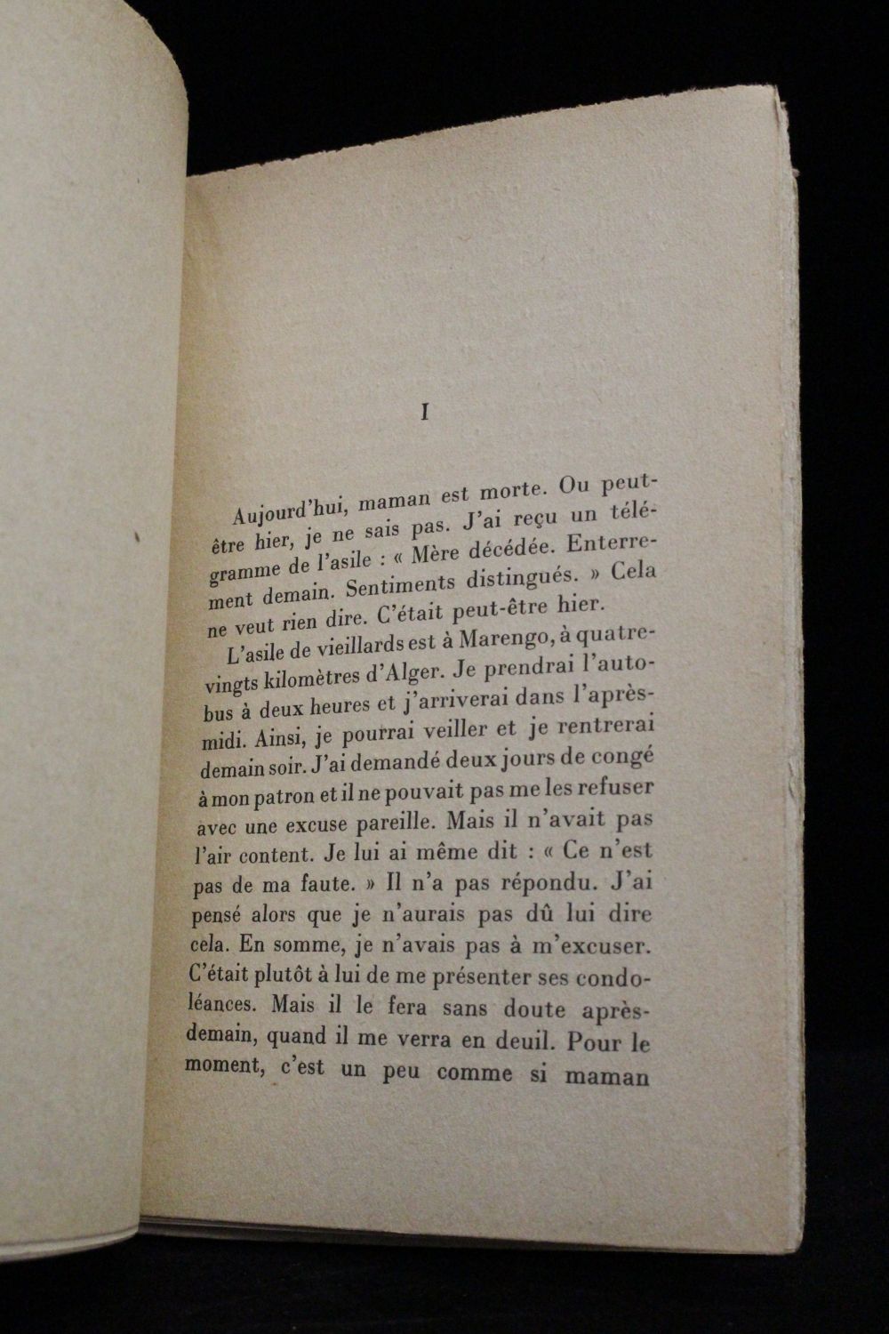 CAMUS : L'étranger - First edition - Edition-Originale.com