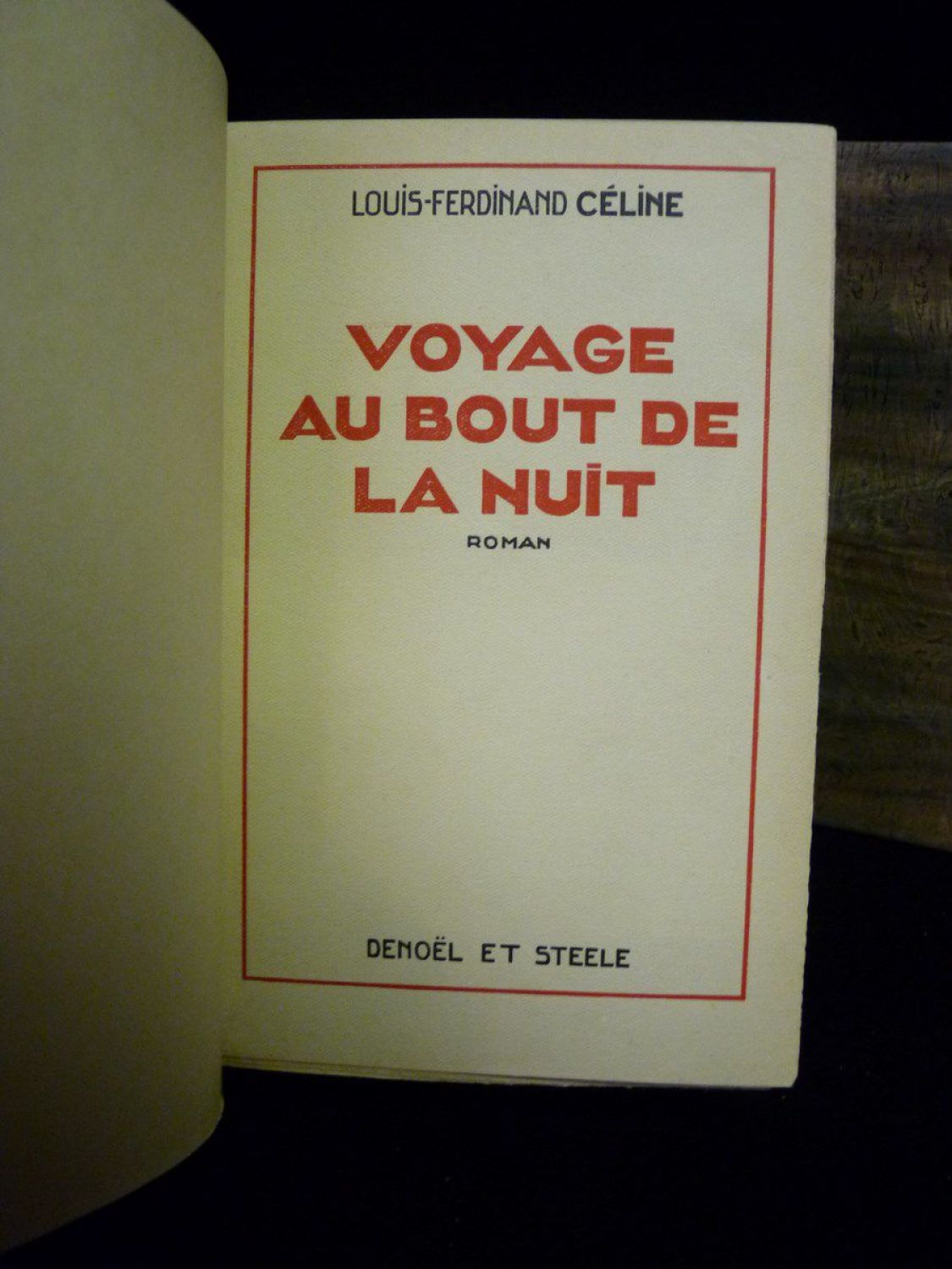 CELINE : Voyage au bout de la nuit - First edition - Edition-Originale.com