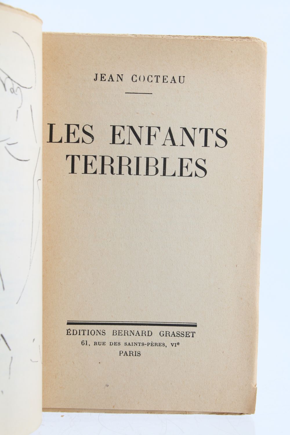 COCTEAU : Les Enfants terribles - Signed book - Edition-Originale.com