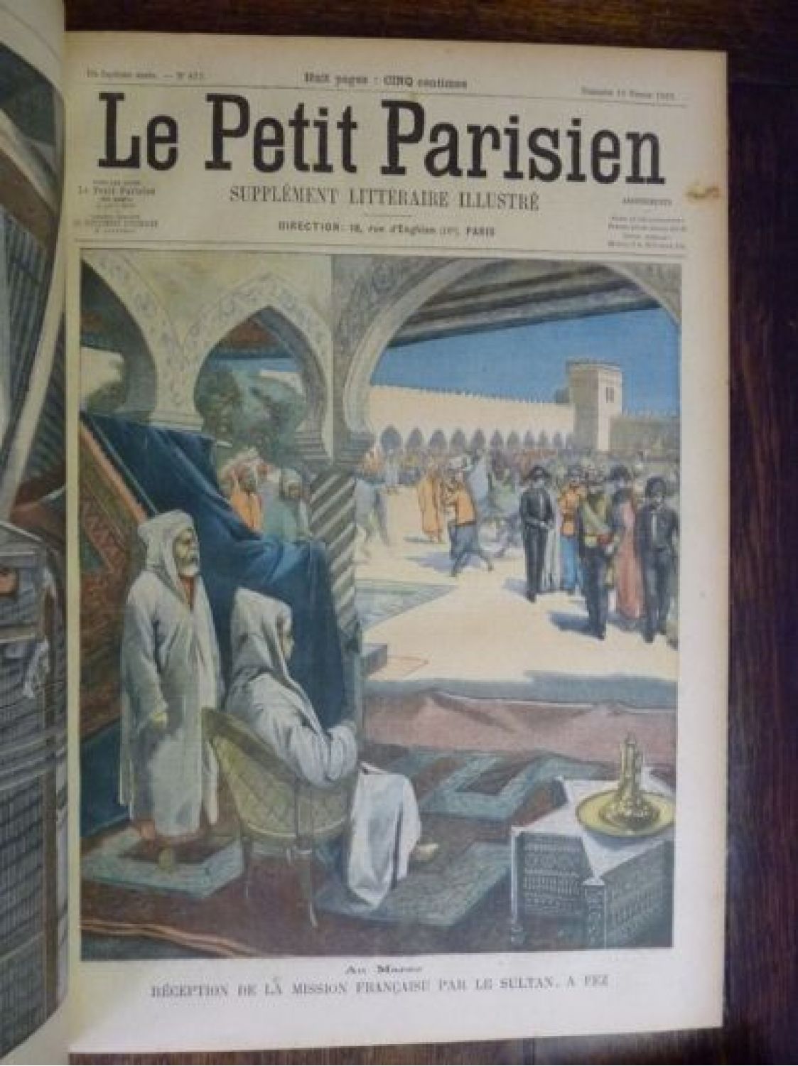 COLLECTIF : Le Petit Parisien, Supplément Littéraire Illustré. 1905 ...