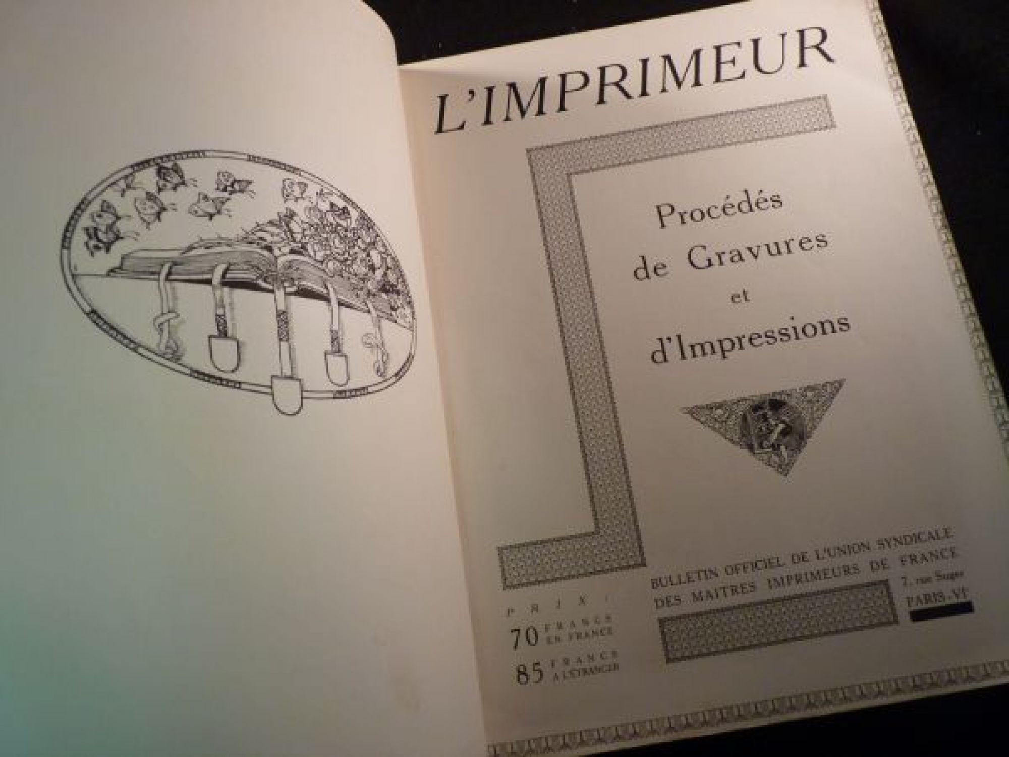 Collectif Limprimeur Procédés De Gravure Et Dimpression Bulletin Officiel De L 4880