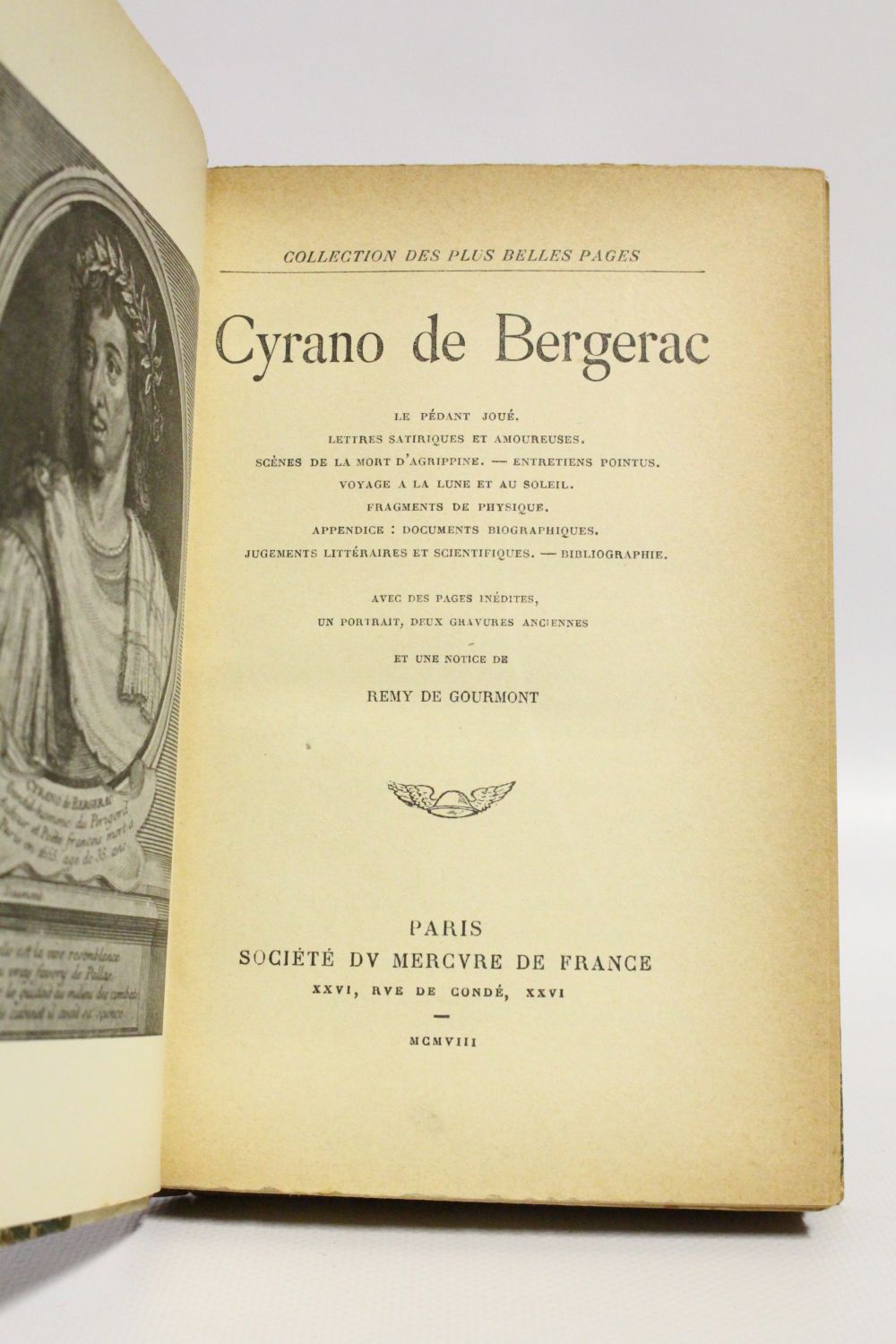 Cyrano De Bergerac Le Pedant Joue Lettres Satiriques Et Amoureuses Scenes De La Mort D Agrippine