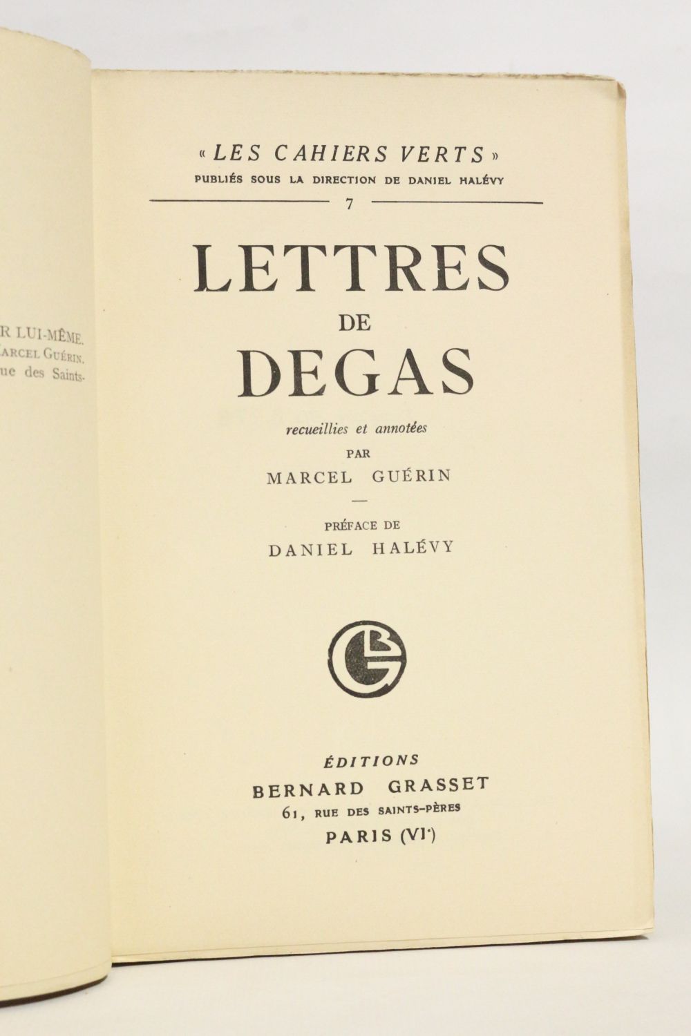 DEGAS : Lettres de Degas - First edition - Edition-Originale.com