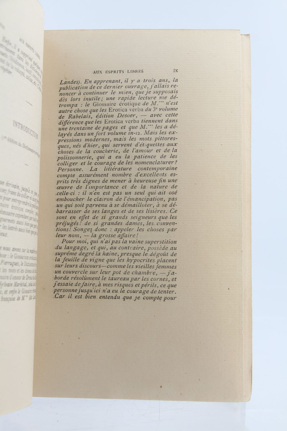 Delvau Dictionnaire érotique Moderne Par Un Professeur De Langue Verte Edition Originale 4984