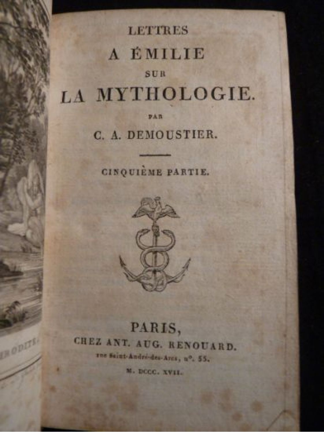 Troisième Partie A C Lettres à Emile Sur La Mythologie - 