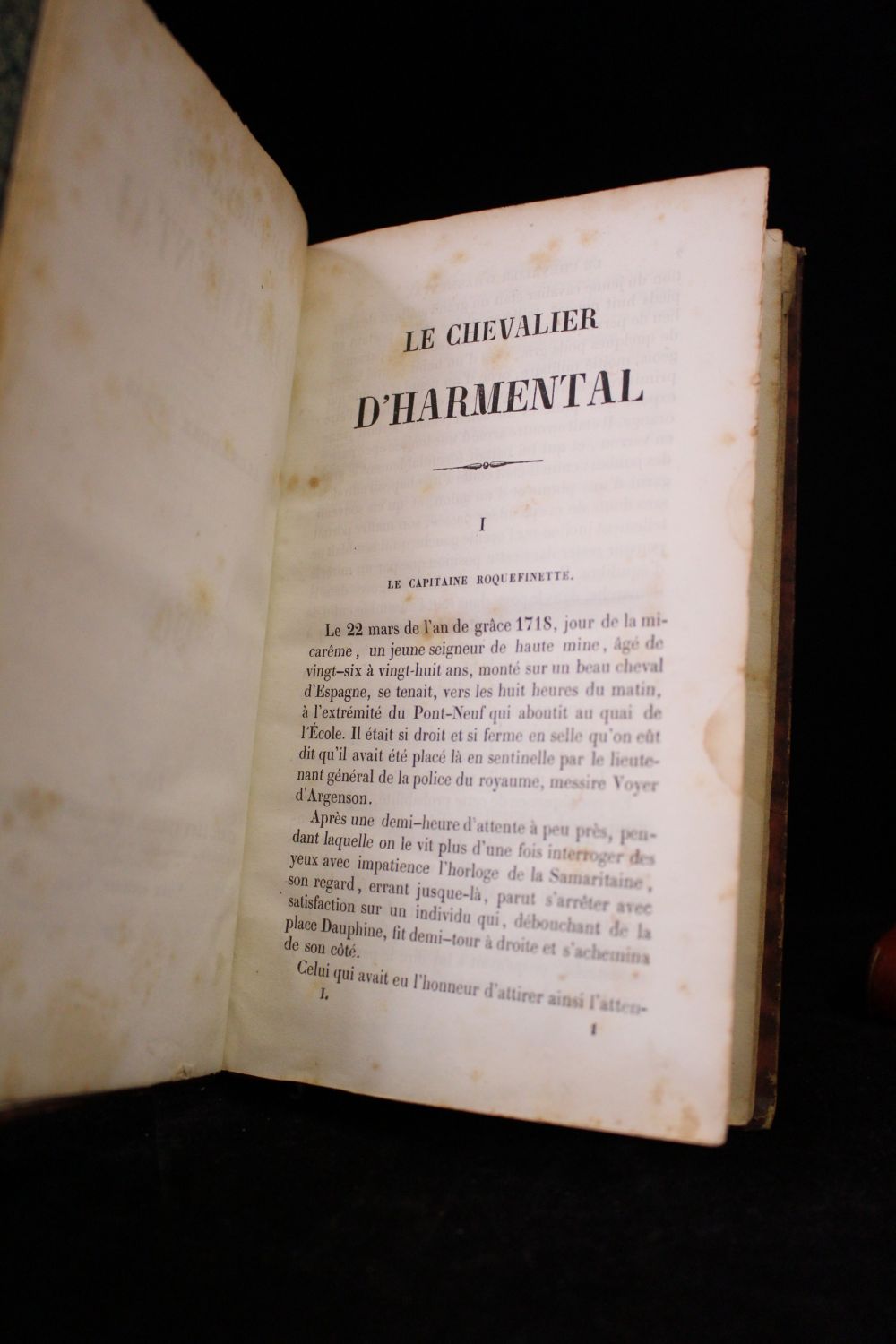 DUMAS : Le chevalier d'Harmental - Edition-Originale.com