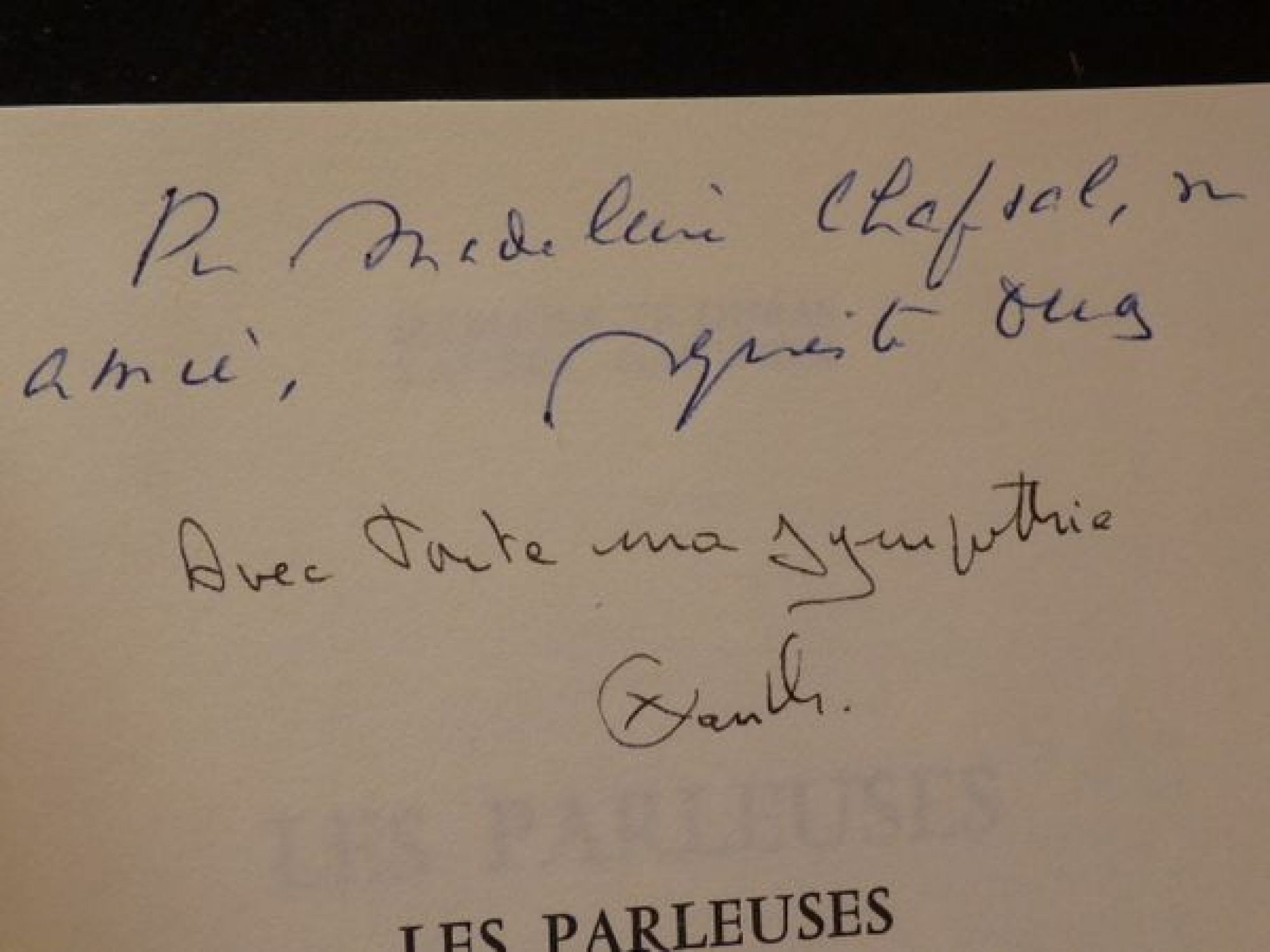 DURAS : Les parleuses - Signed book, First edition - Edition-Originale.com