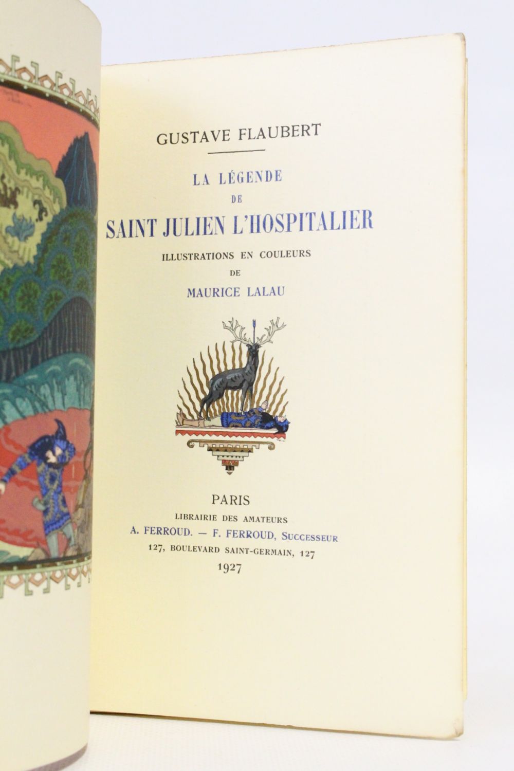 FLAUBERT : La légende de saint-Julien l'hospitalier - Edition