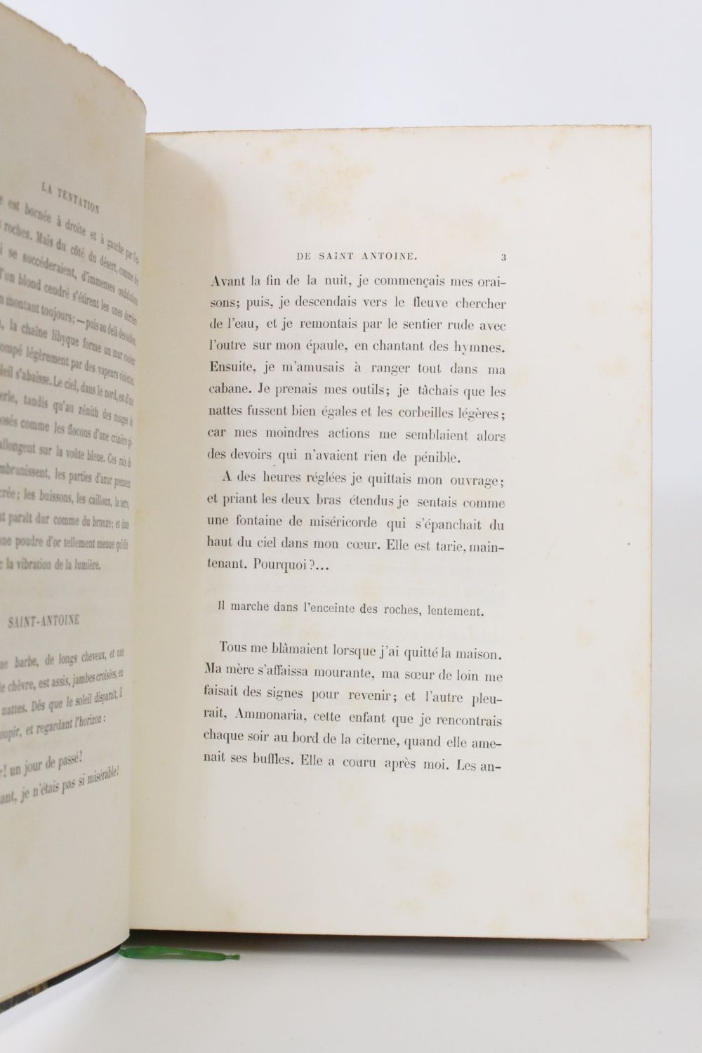 Flaubert La Tentation De Saint Antoine First Edition - 