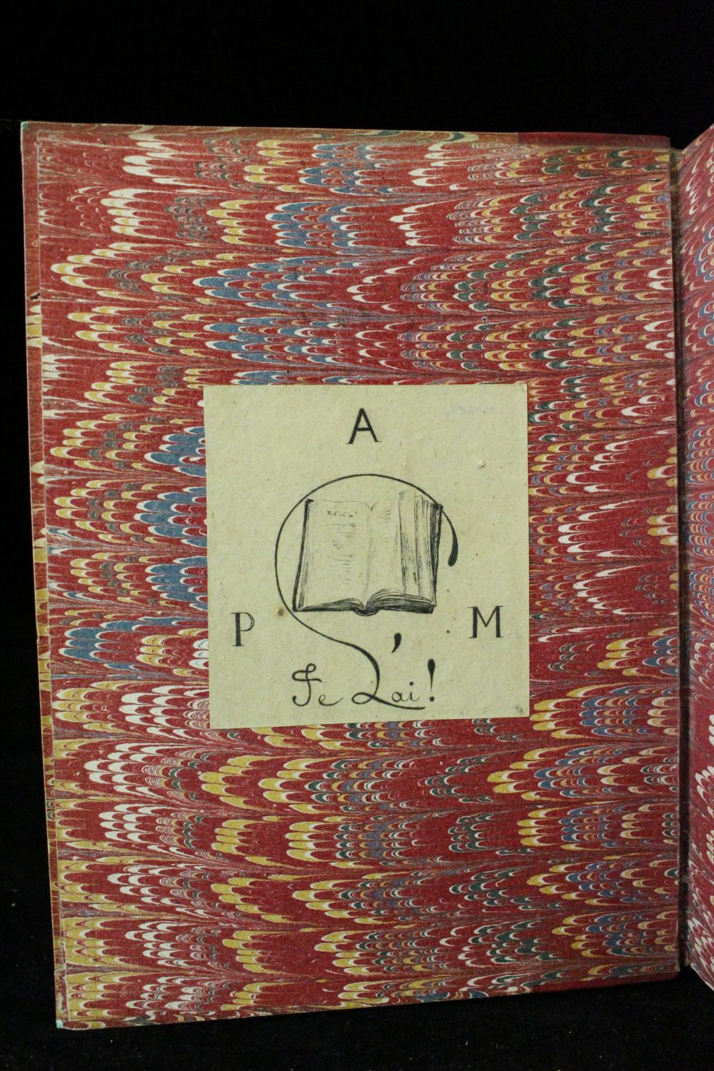 Album Asplet folio 19, the brothers Goufey Anonyme. Album Asplet, folio  19. Lles frères Goufey. Papier salé albuminé. 1854-1855. Paris, Maison  de Victor Hugo Stock Photo - Alamy