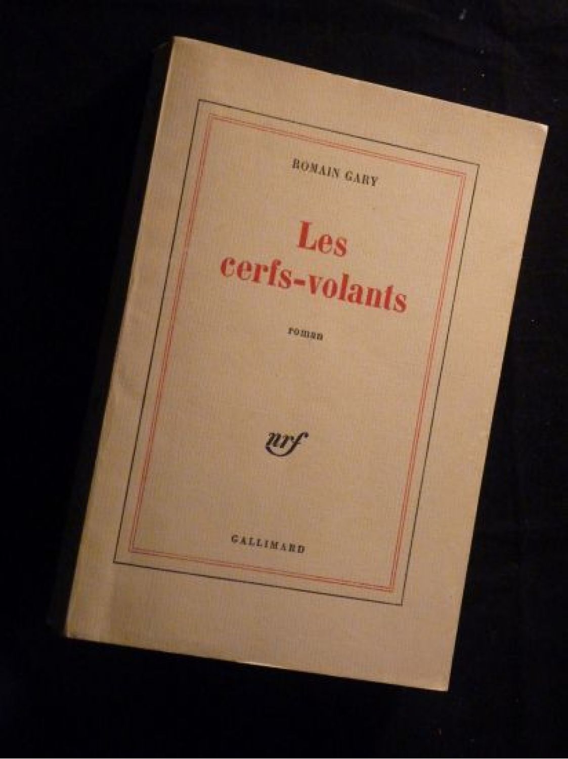 GARY  Les cerfsvolants  Autographe, Edition Originale  Edition