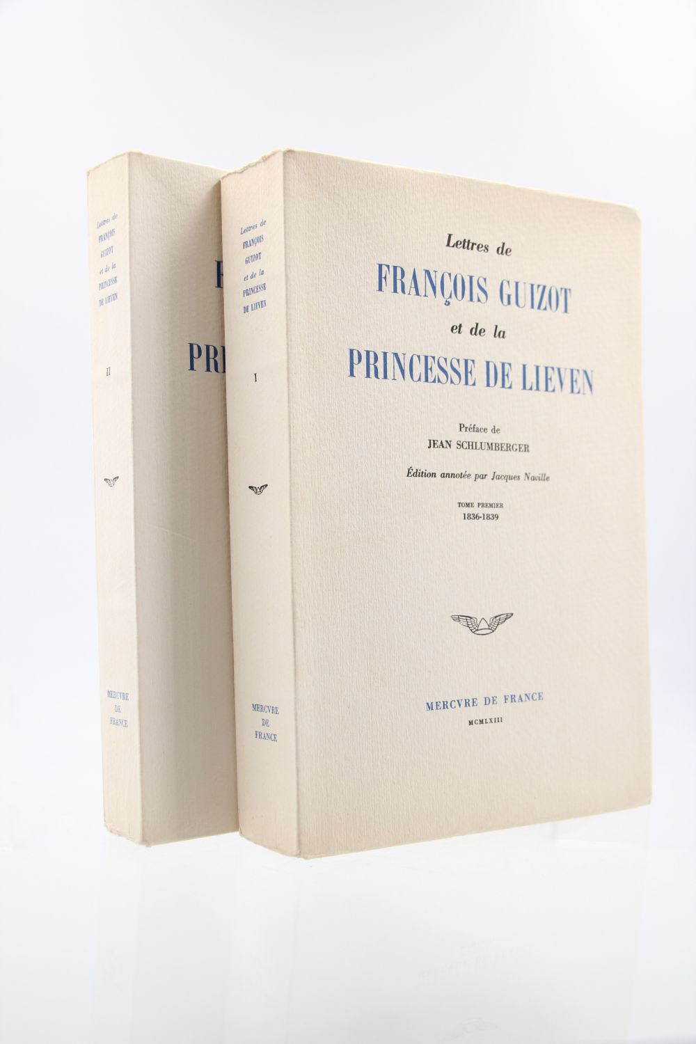 Guizot Lettres De Fran Ois Guizot Et De La Princesse De Lieven Edition Originale Edition