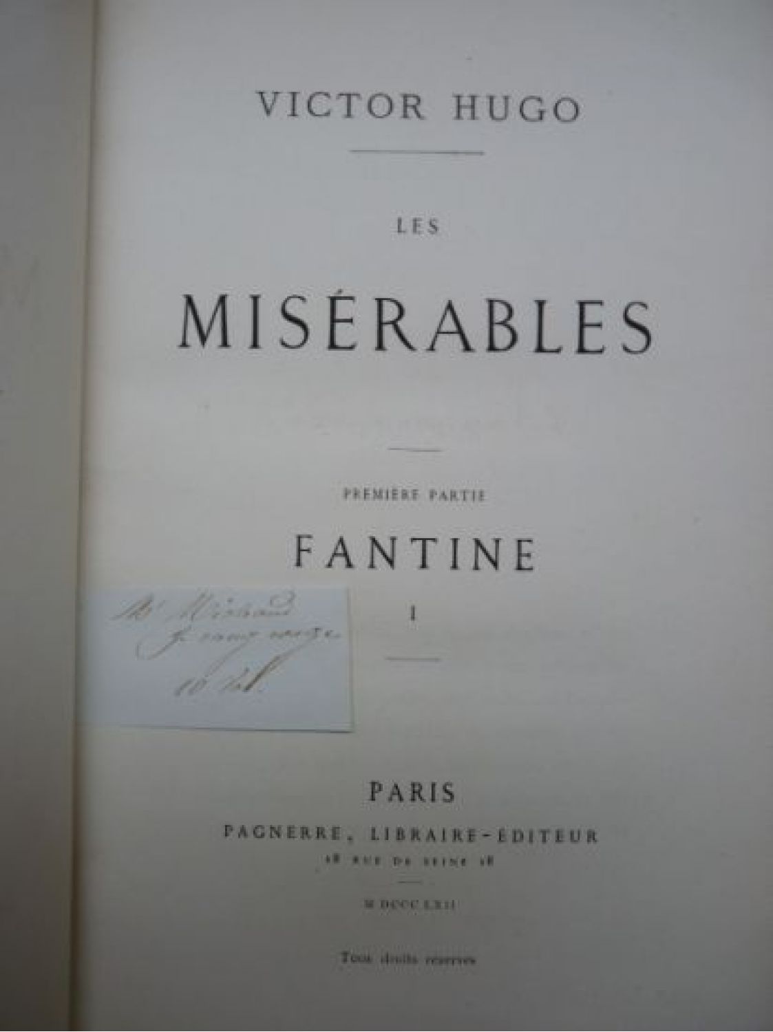 les miserables french edition