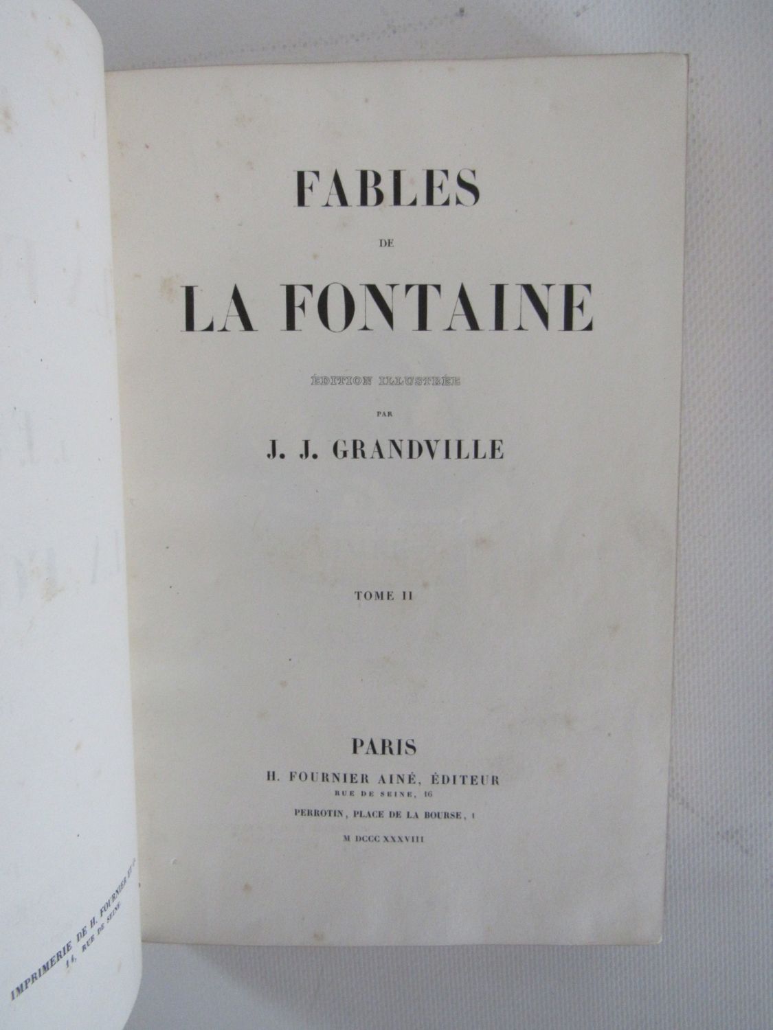 在庫あり/即出荷可】 La Fontaine フランス語 1985 Fables 洋書 - www