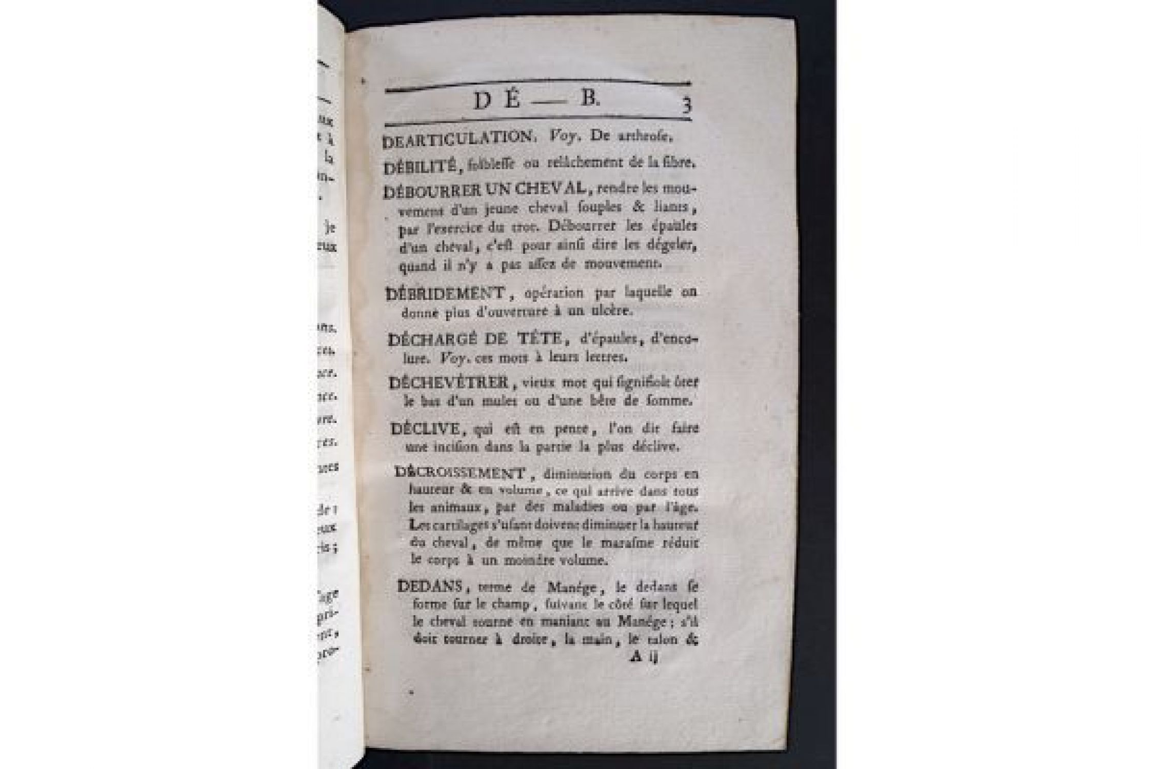 LAFOSSE : Dictionnaire raisonné d'hippiatrique, cavalerie, manège, et  maréchallerie - Edition Originale 