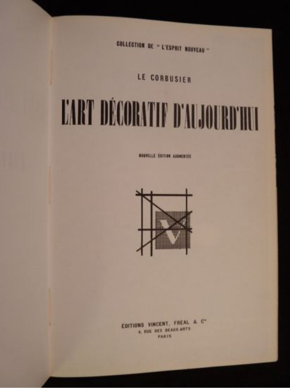 Le Corbusier Lart Décoratif Daujourdhui First Edition - 