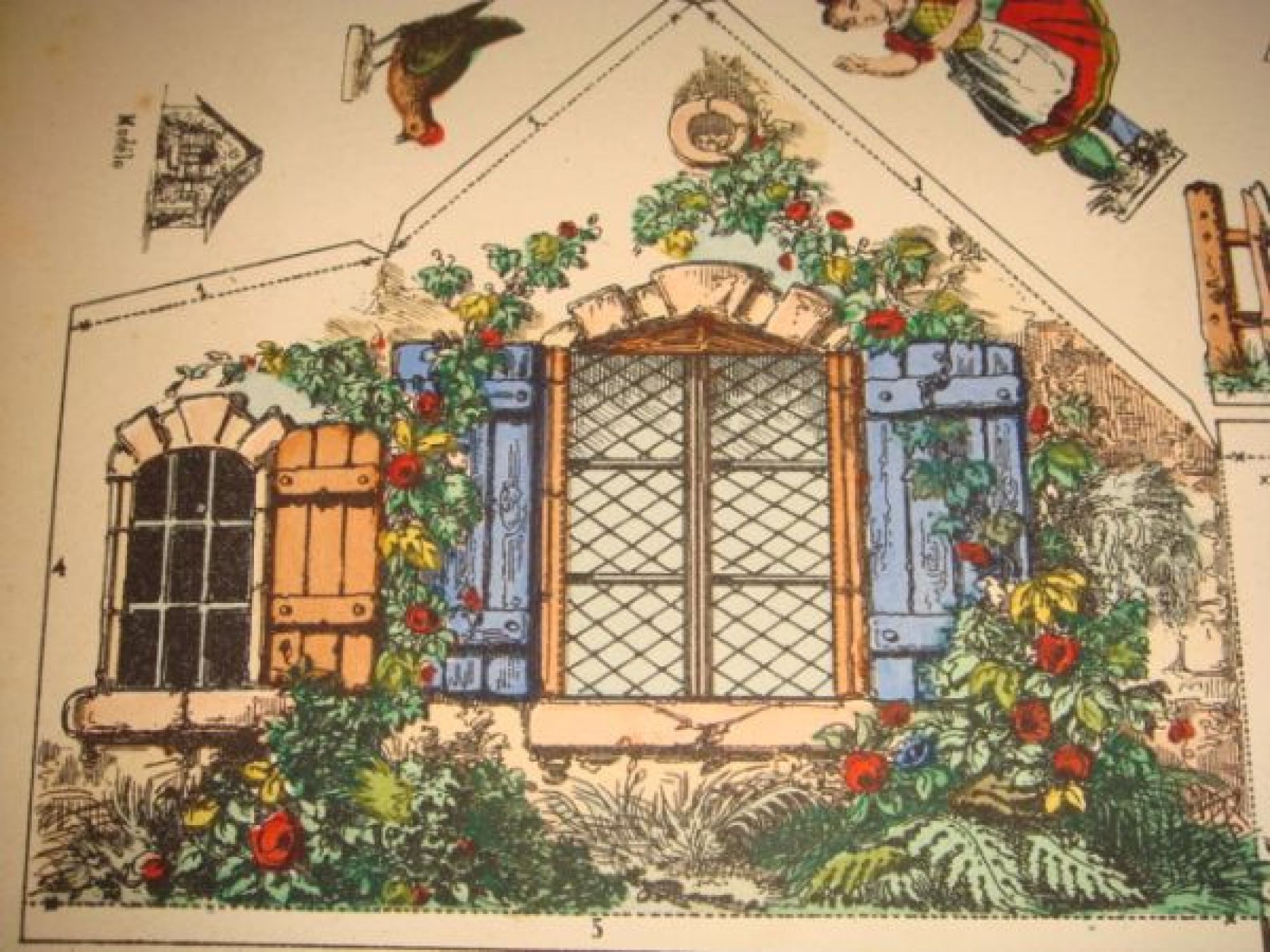 la maison du petit chaperon rouge