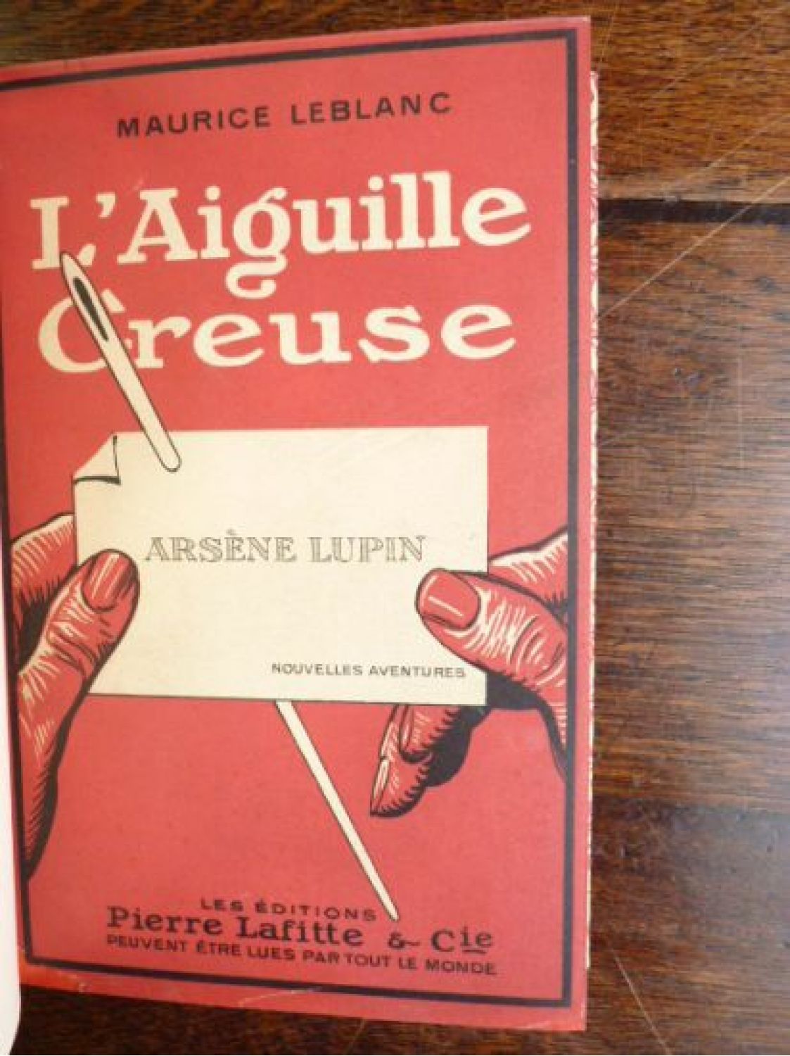 Leblanc Aventures Extraordinaires D Ars 232 Ne Lupin L Aiguille Creuse Signed Book First