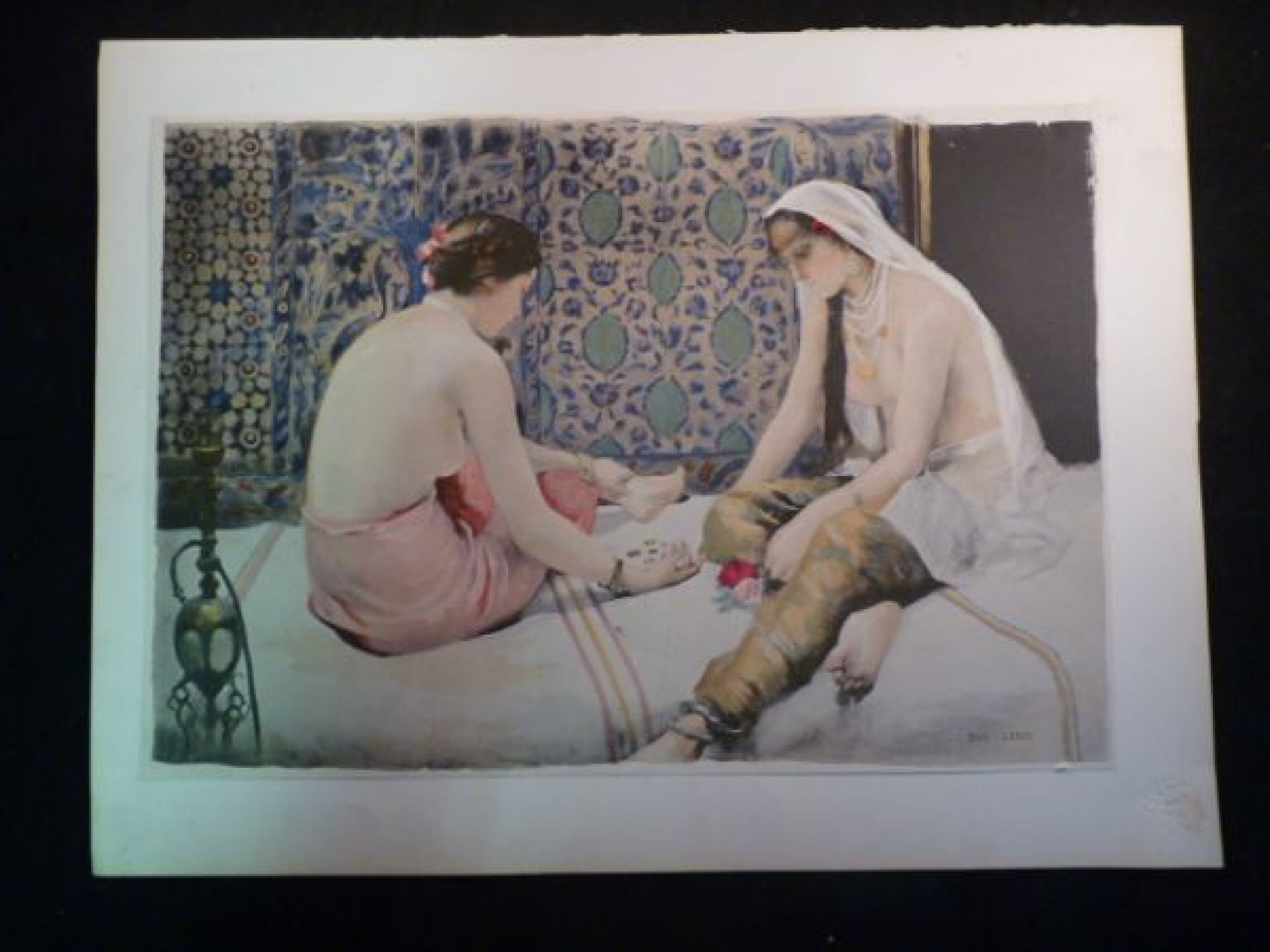 L'Estampe Moderne. Joueuses d'osselets. Lithographie Originale - First  edition 