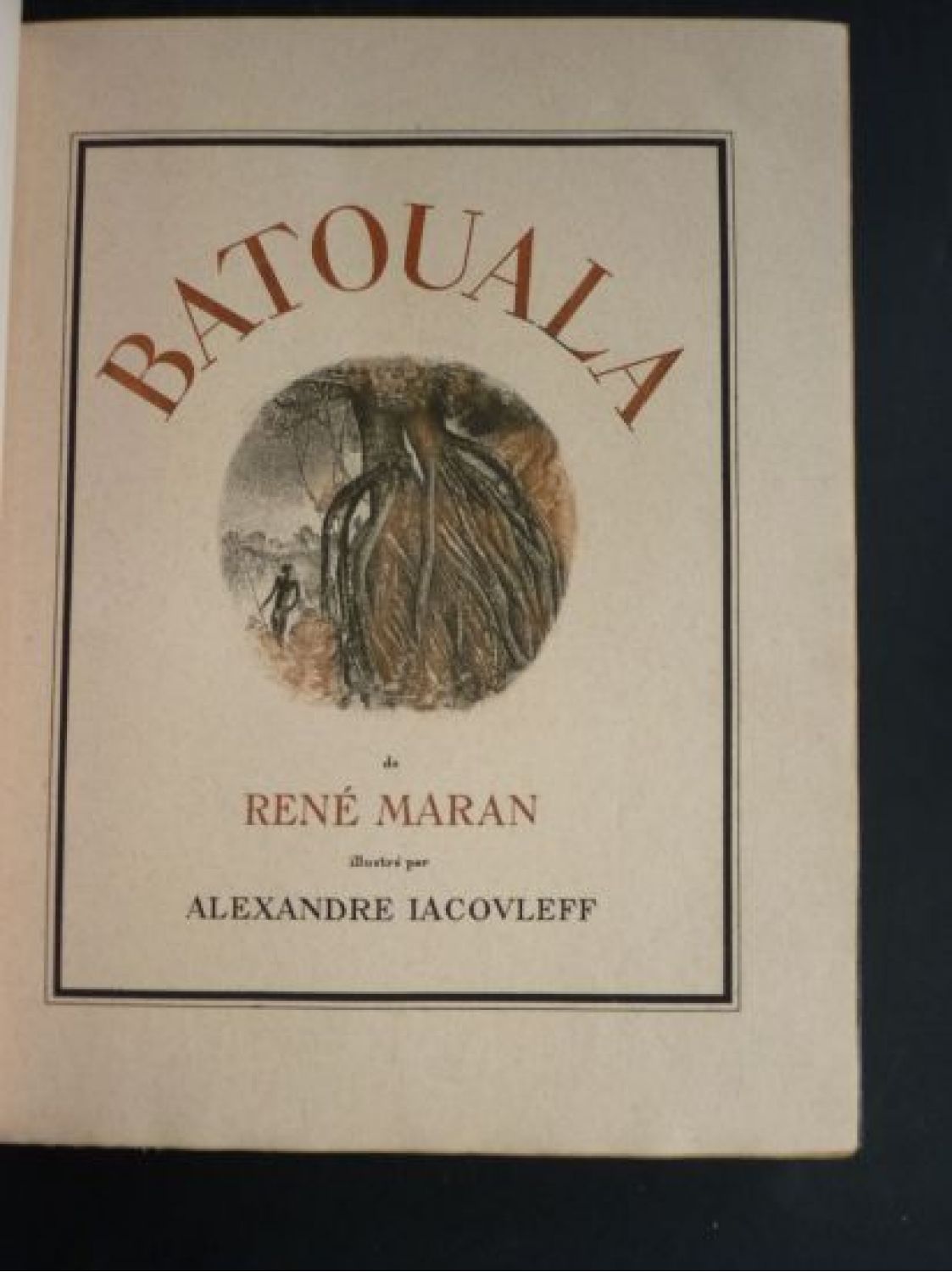 Maran Batouala First Edition Edition