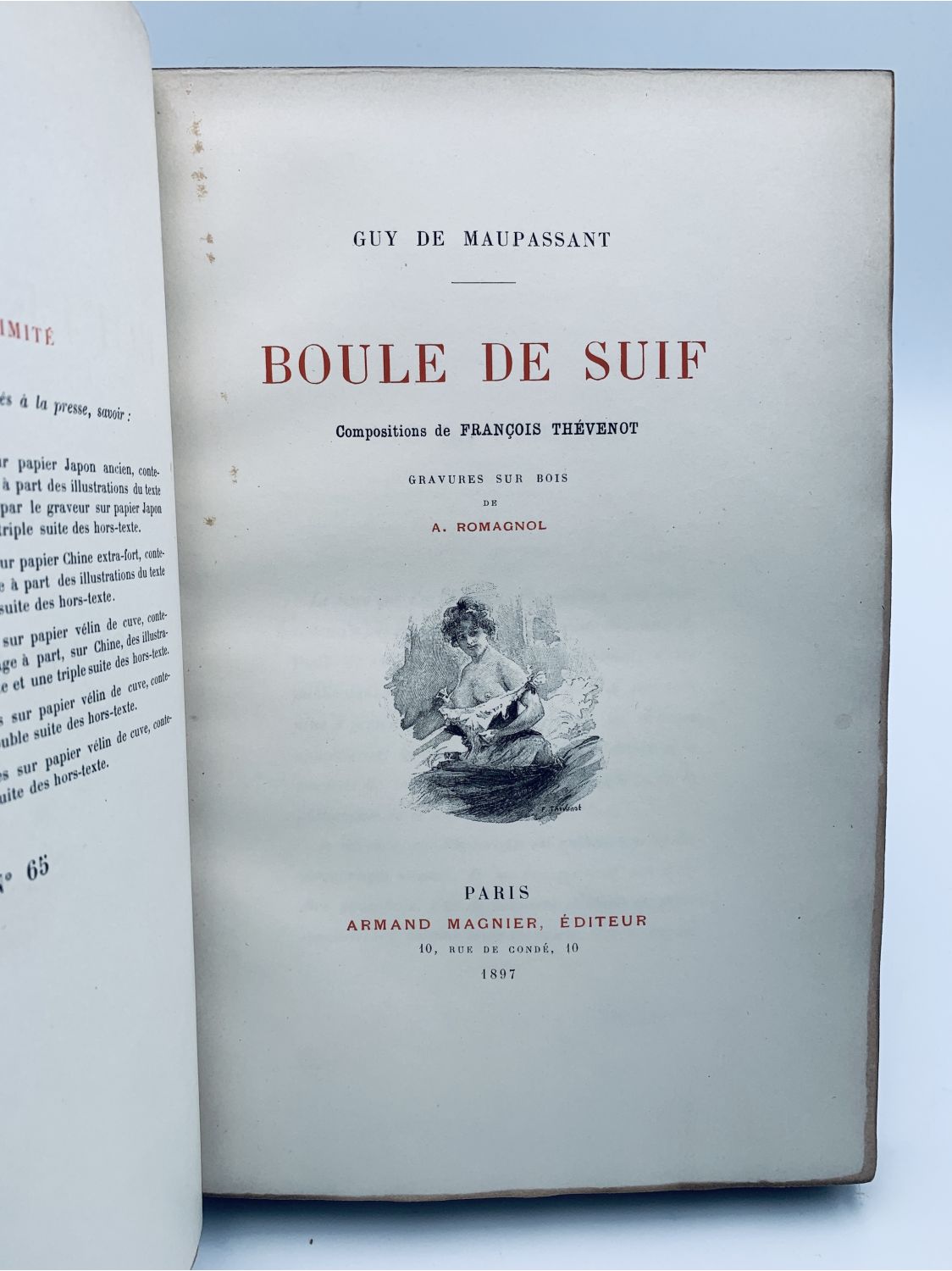 Livre : Boule de suif, le livre de Guy de Maupassant - Editions Archeos -  9782919351077