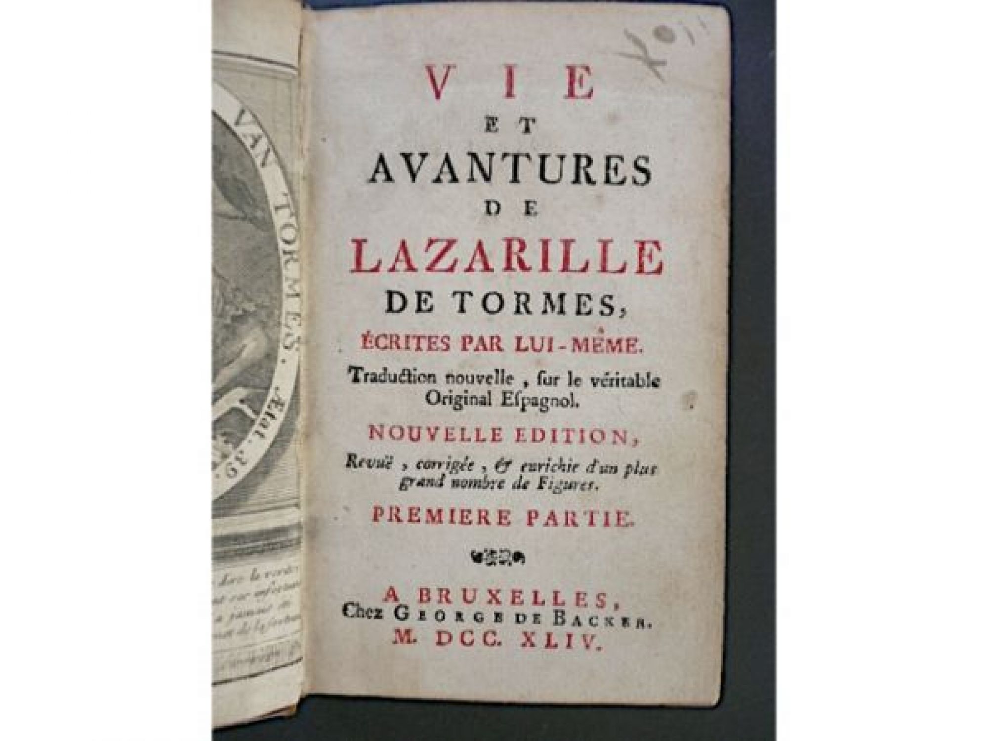 HURTADO DE MENDOZA Vie Et Avantures De Lazarille De Tormes