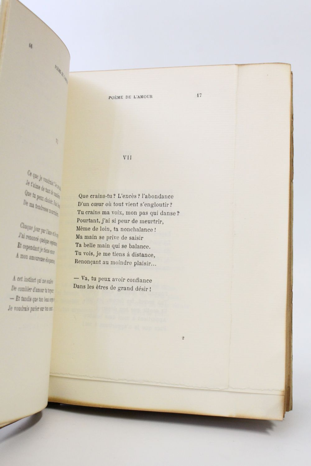 Noailles Poemes De L Amour First Edition Edition Originale Com