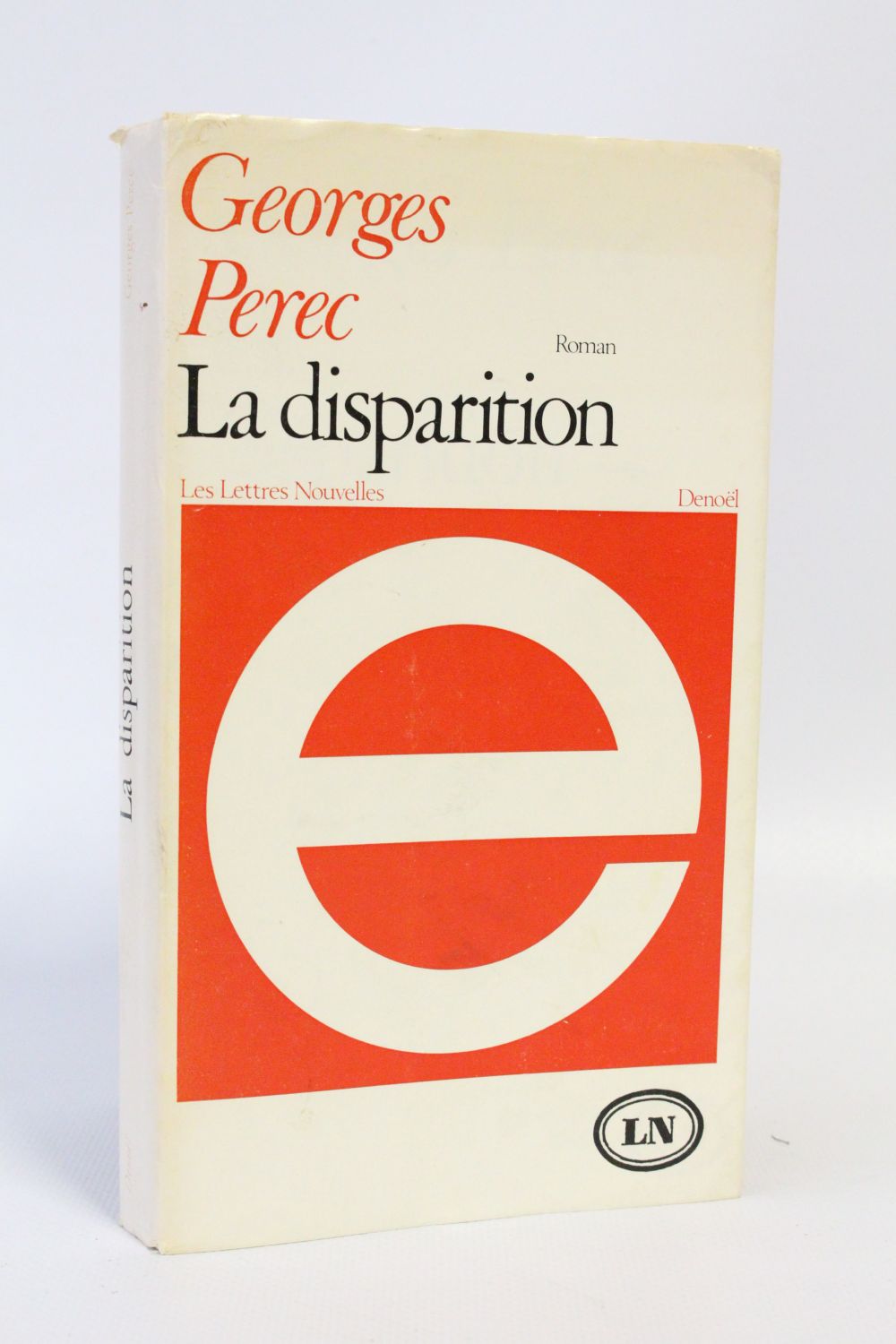 perec la disparition signed book first edition edition originale com