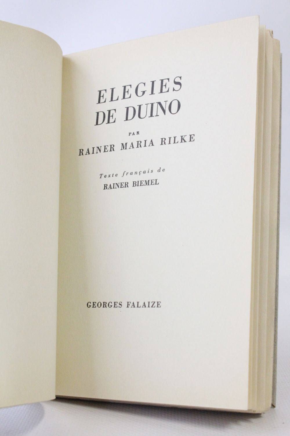 Duino Elegies by Rainer Maria Rilke