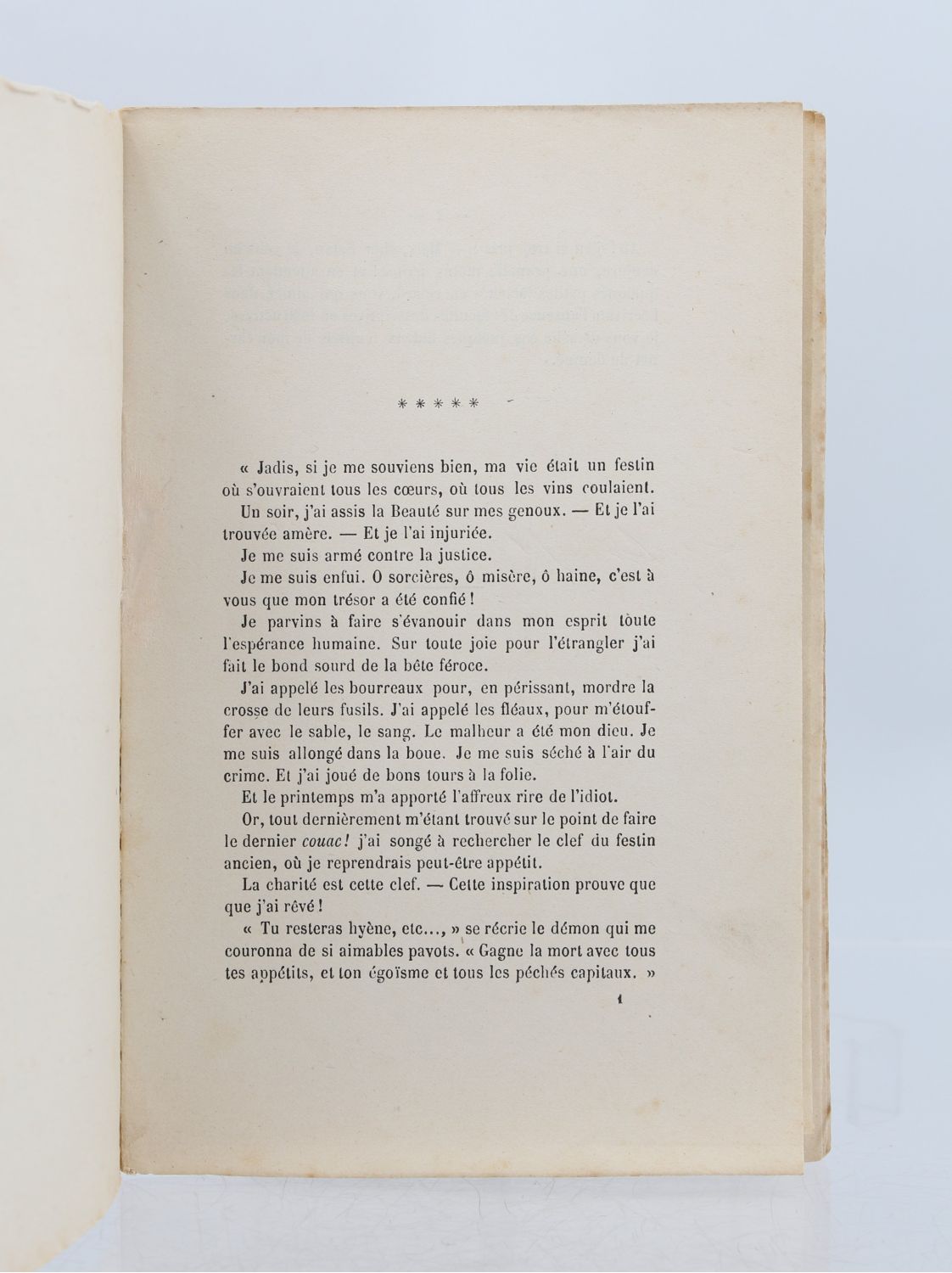 Rimbaud Une Saison En Enfer Prima Edizione Edition 0353