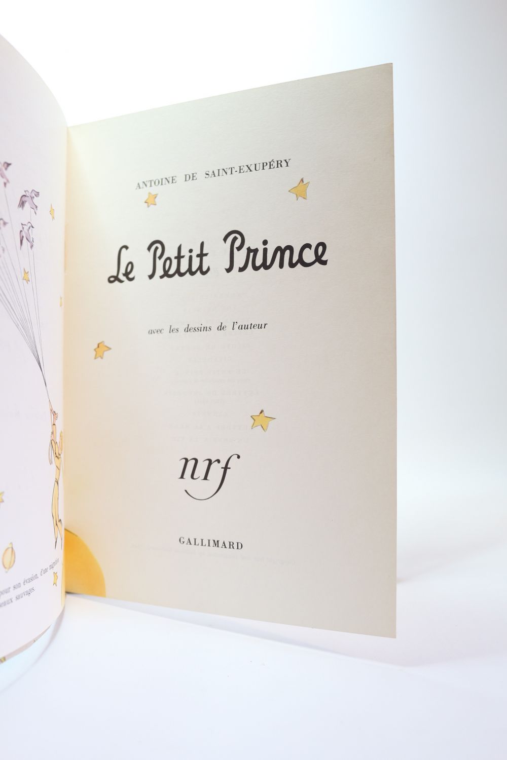 SAINT-EXUPERY : Le petit prince - Autographe, Edition Originale