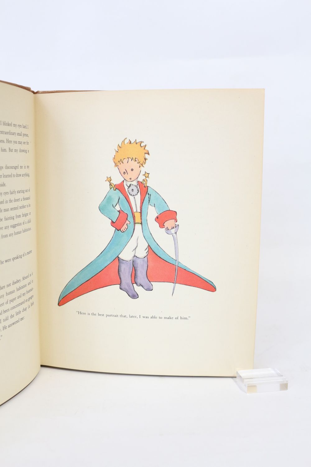 English Coverbook The Little Prince Poster - 1943 St-Exupery (50 x 70cm)
