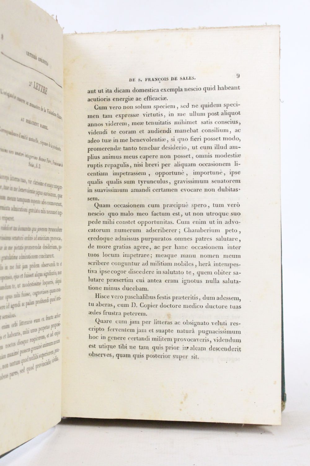 SAINT FRANCOIS DE SALES : Oeuvres complètes [suivi des Lettres inédites ...