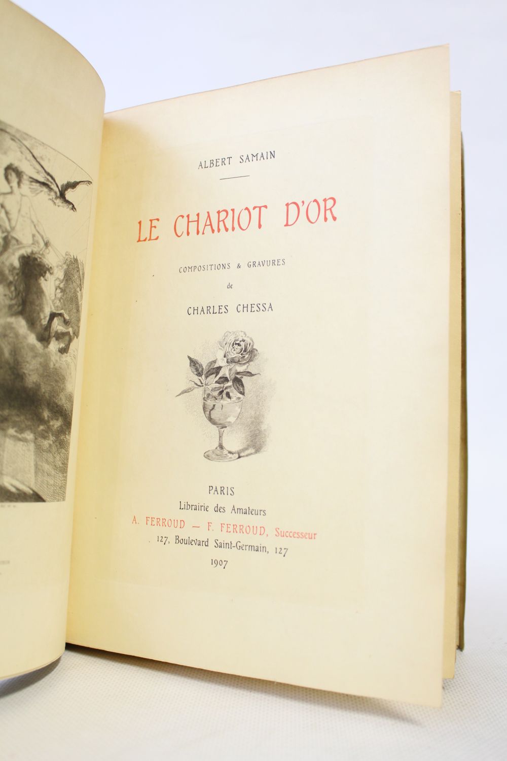 SAMAIN : Le chariot d'or - Edition-Originale.com
