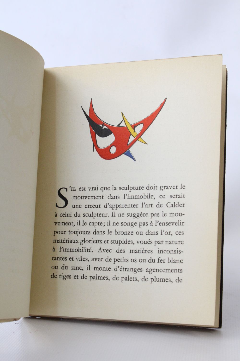 Jean-Paul Sartre: Les Mobiles de Calder