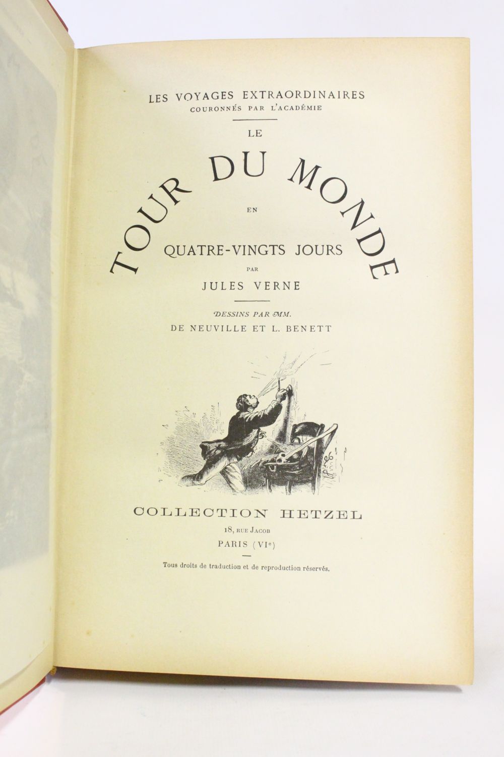 VERNE : Le tour du monde en 80 jours. Le Docteur Ox - Edition-Originale.com