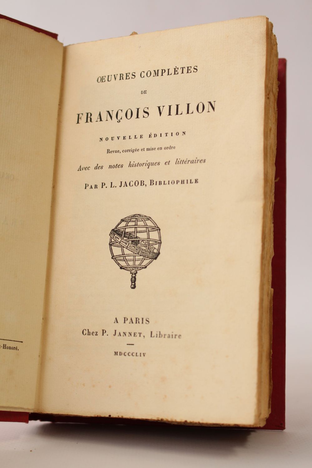 VILLON : Oeuvres complètes - Edition-Originale.com