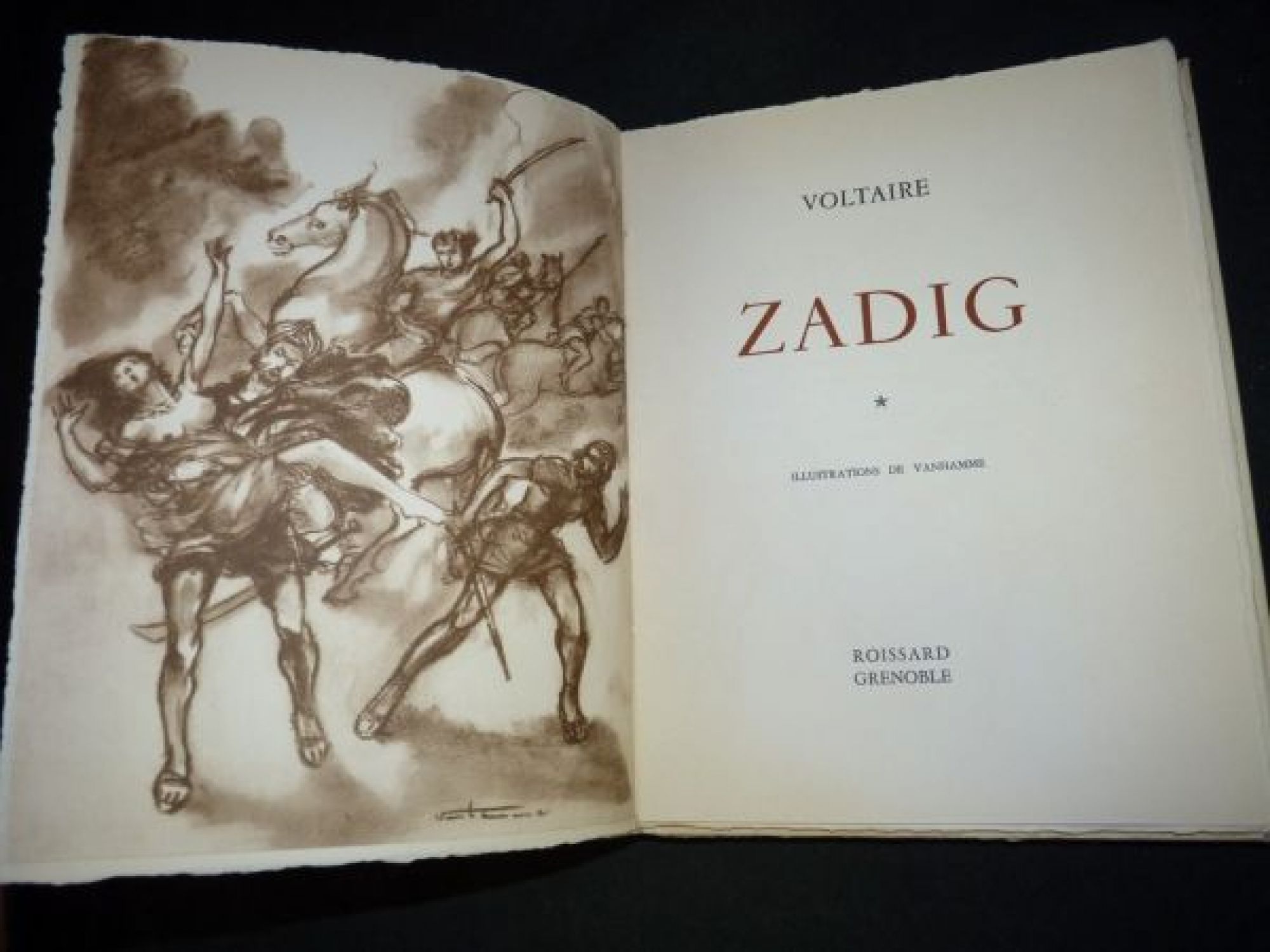 VOLTAIRE : Zadig - Edition Originale - Edition-Originale.com