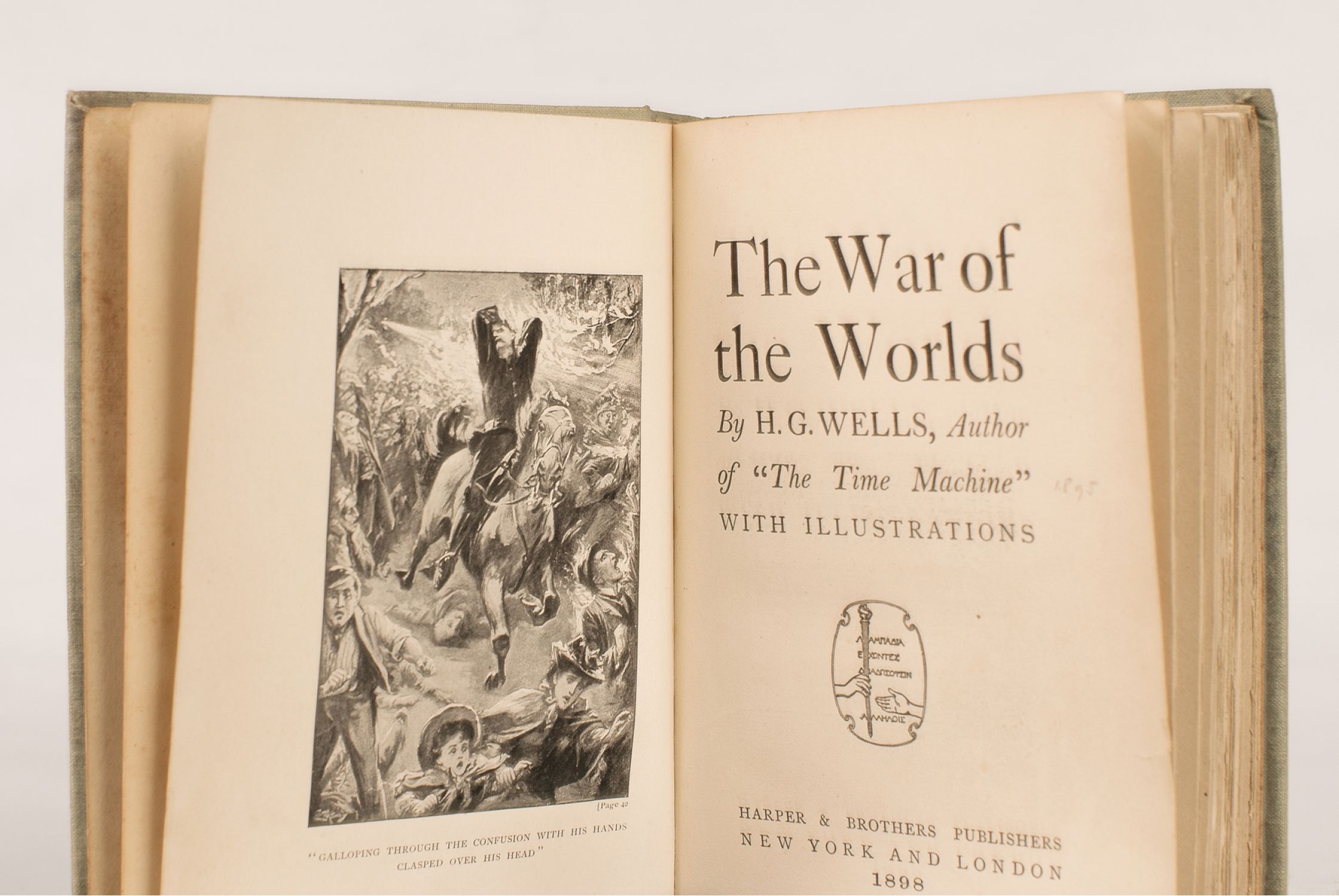 hg wells war of the worlds first edition
