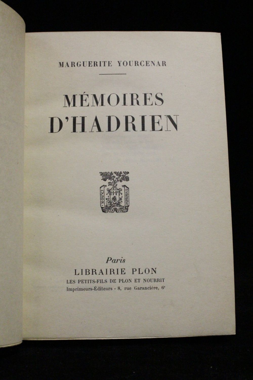 introduction dissertation memoires d'hadrien