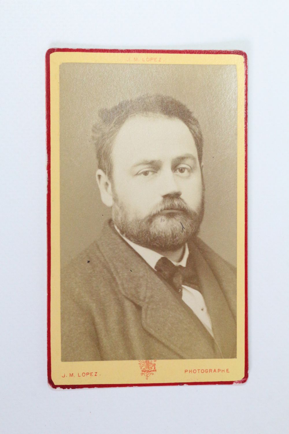 ZOLA : [PHOTOGRAPHIE] Portrait photographique d'Emile Zola - Prima edizione  