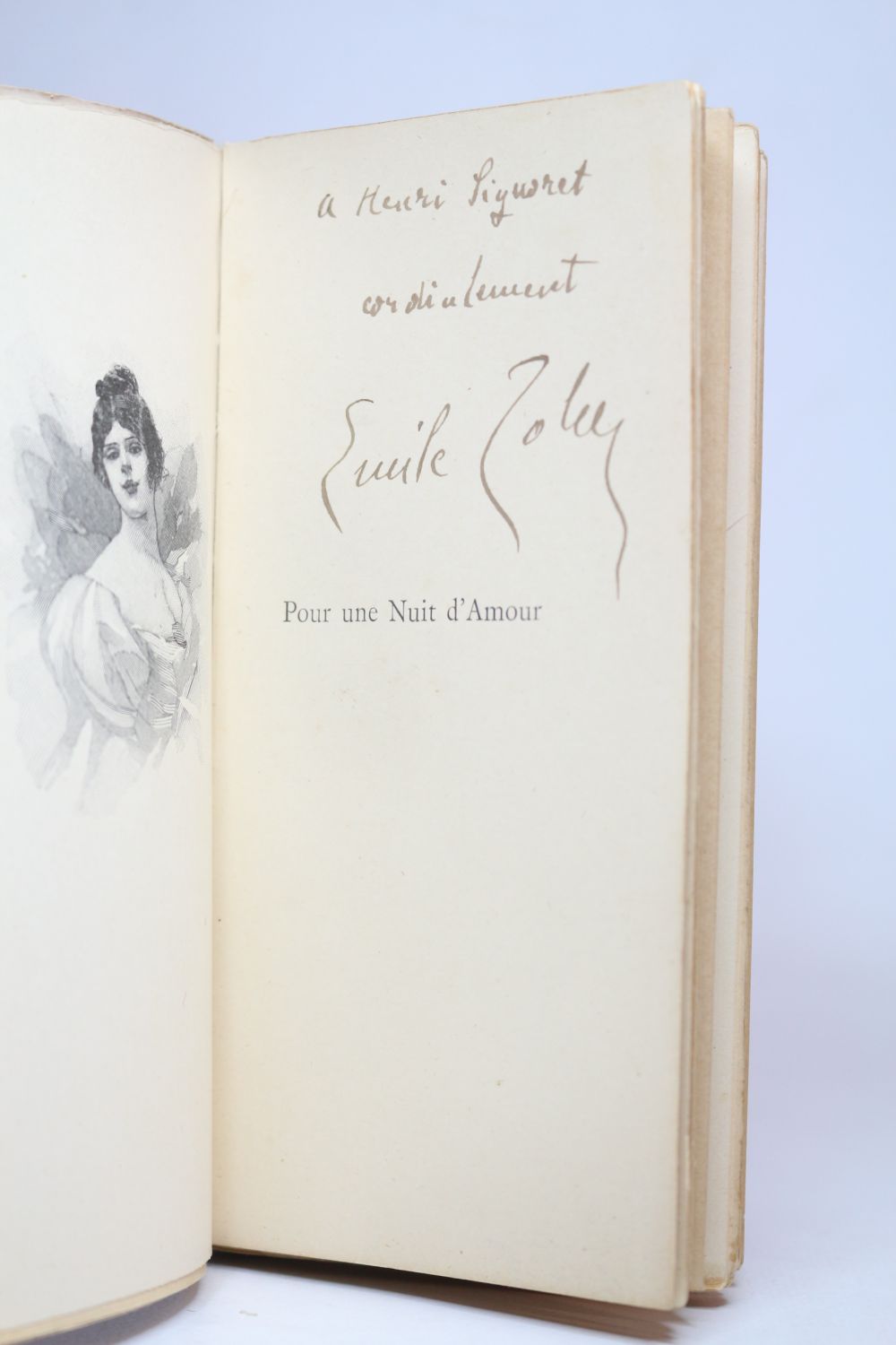 Zola Pour Une Nuit D Amour Signed Book First Edition Edition Originale Com